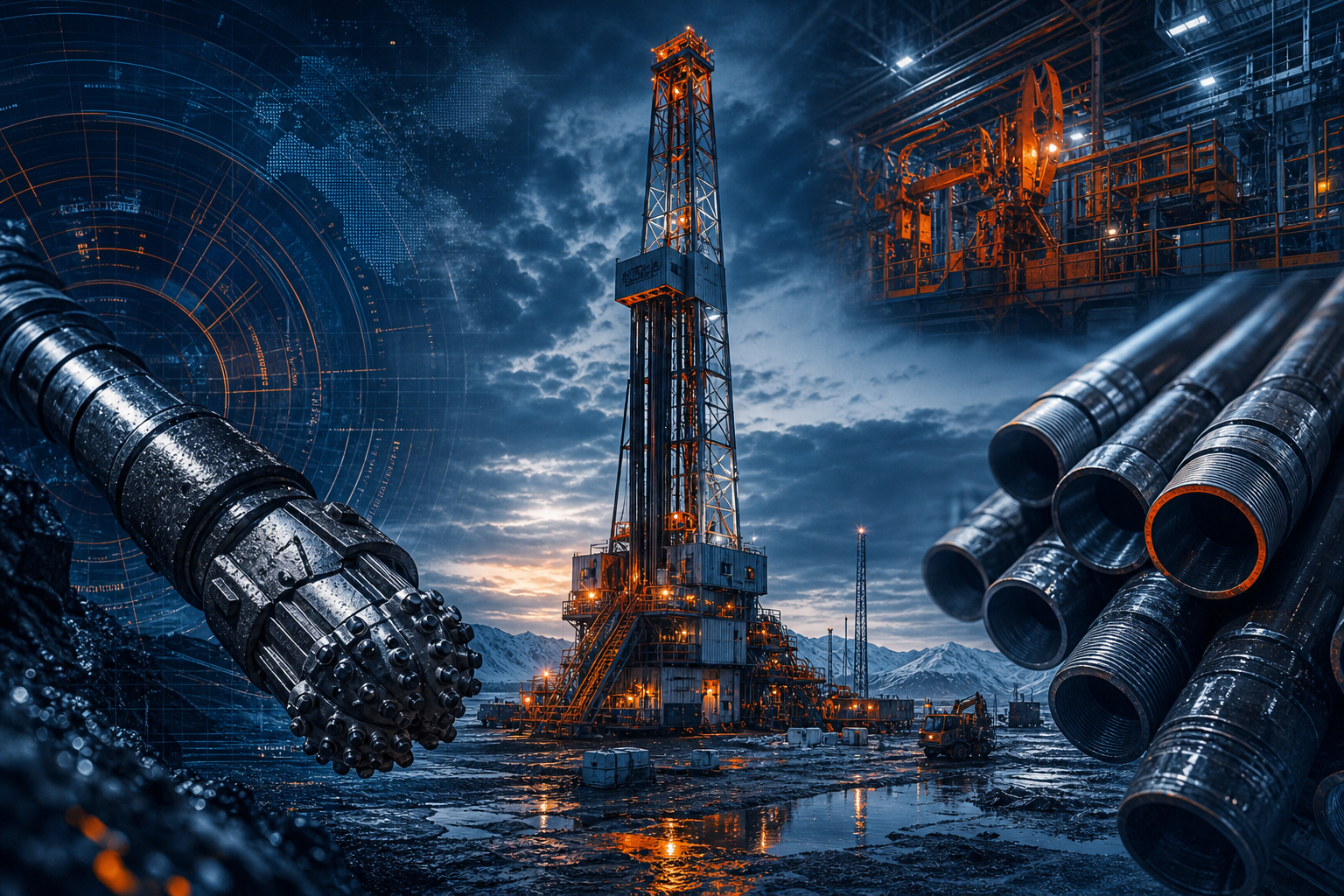 Оборудование для бурения и добычи нефти